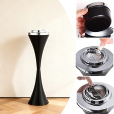 23” Floor Standing Ash Tray with Lid Detachable Ashtrays Windproof Ash Holder