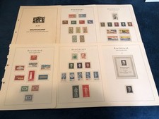 DDR-Sammlung auf Vordrucken postfrisch und gestempelt