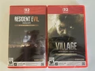 Resident Evil 7 & Resident Evil 8 Village Nintendo Switch 2 Game Key Card NEW