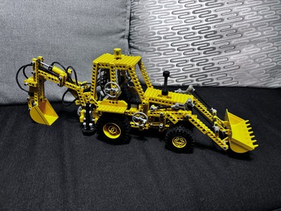 LEGO 8862 TECHNIC Schaufelbagger pneumatisch mit Frontlader