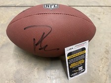 Pat Mcafee Autographed Football Indianapolis Colts