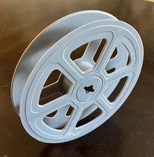 1 - NEW 16mm  200' EMPTY PLASTIC  FILM  REEL  GREY       FILM REEL