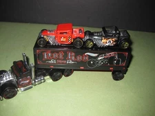 HOT WHEELS ROAD ROLLER TRUCK & BONE SHAKER CARS
