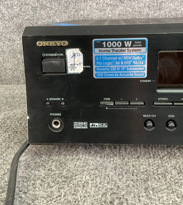 Onkyo AV Receiver Ht-r520 1000w 6.1 Home Theater System for sale