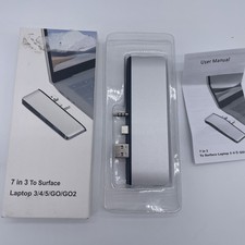 7 In 3 Docking Station For Surface Laptop 5/4/3/Go 2/Go