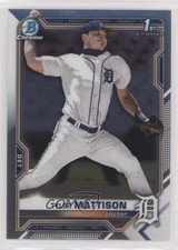 2021 Bowman Draft Chrome Tyler Mattison #BDC-58 0s8b