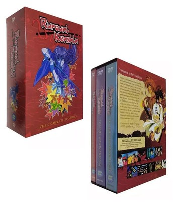 Rurouni Kenshin: The Complete Series (DVD, 2010, 22-Disc Set) for