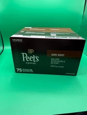 Peet's Dark Roast Keurig K-Cup Pods, Major Dickason's Blend, 75 Ct (06/15/2025)