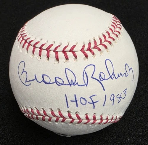 BROOKS ROBINSON Signed Official MLB Baseball-HALL OF FAME-BALTIMORE ORIOLES-JSA