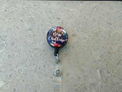 New Challenge Pocket Clip lanyard retractable reel badge id card holder