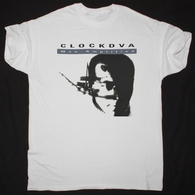 Clock DVA Man Amplified White T-Shirt
