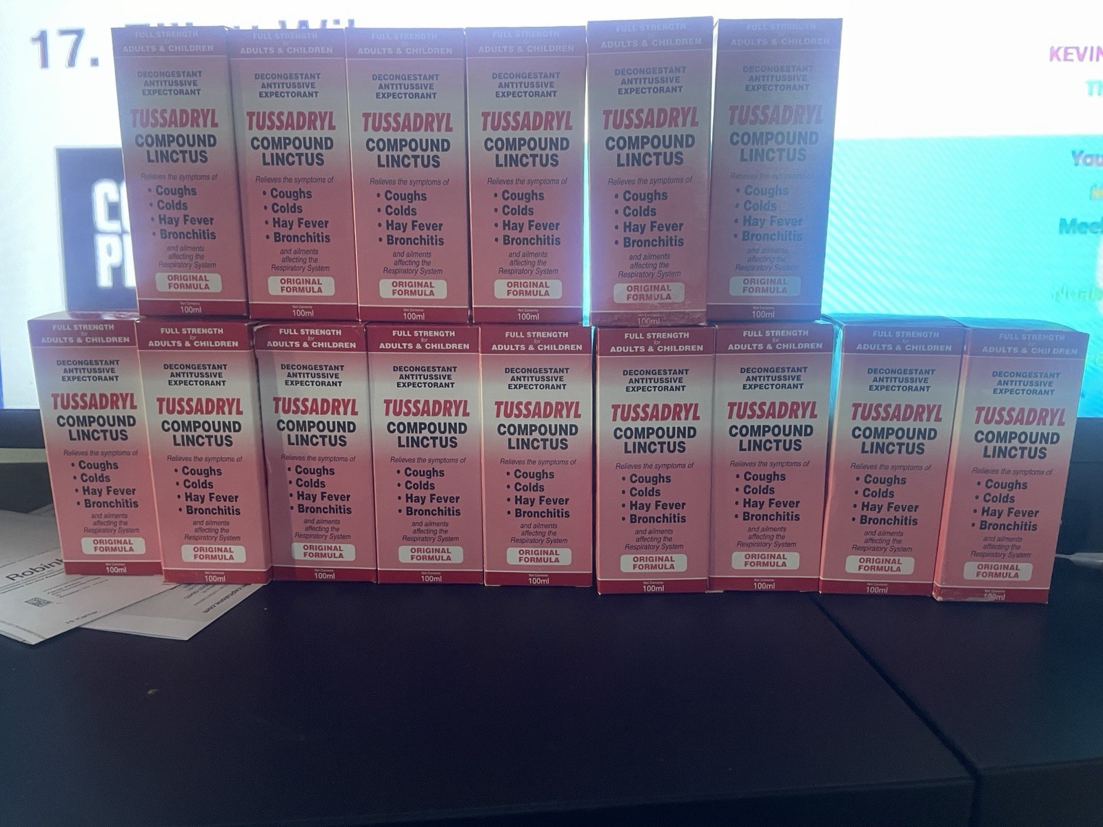 Linctus Cough Syrup -100mL for Adults and Children