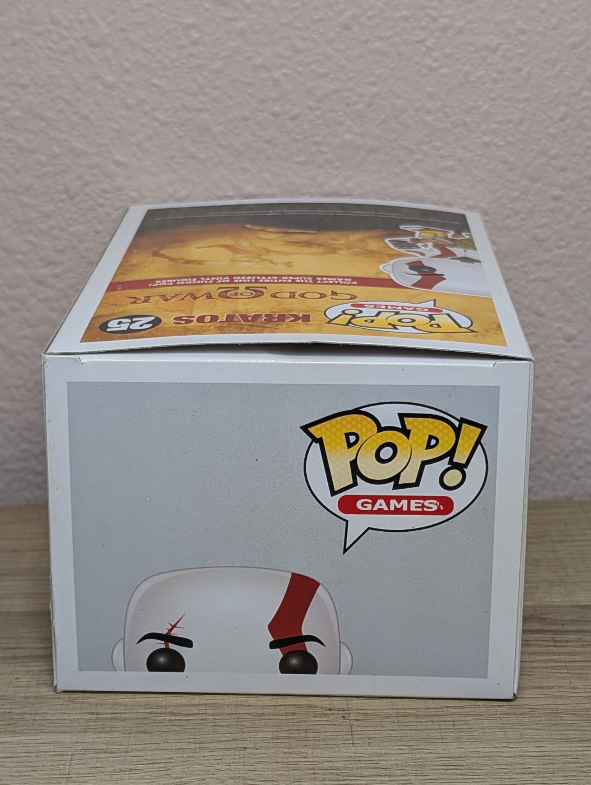 NIB GameStop Exclusive God of War Kratos Black (Fear) Funko Pop W/ Protector thumbnail 12