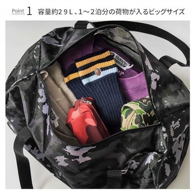 A Bathing Ape BAPE Digital Camo Big Boston Bag Smart Magazine