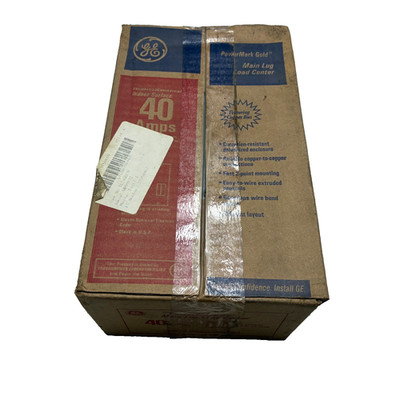 GE TL240SCU LOAD CENTER 1PH 3W 2/4CKT 40A MLO 120/240V