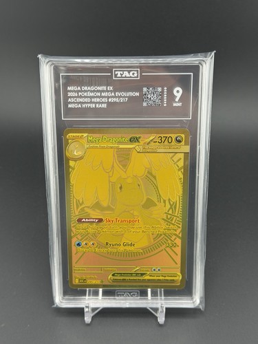 Mega Dragonite ex graded TAG 9 for sale on eBay