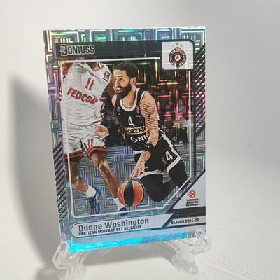 Panini 2024-25 Donruss Euroleague Duane Washington #19 Partizan Mozzart Bet