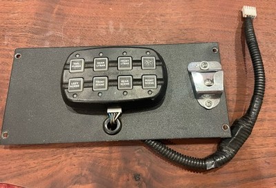 Whelen Controller Control Head Module 12 Volt Amber - Works Great w/Mic Holder