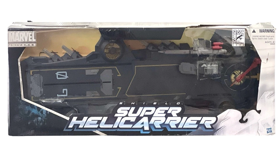 Hasbro Marvel Universe S.H.I.E.L.D. Super Helicarrier SDCC 2012 exclusivo sellado Foto 4 de 4