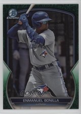 2023 Bowman Draft Chrome Green Grass Refractor /99 Enmanuel Bonilla 0i40