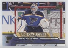 2016-17 SP Authentic Upper Deck Update Exclusives 49/100 Carter Hutton #504 0t2