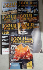 Gold Prospectors Magazine Dowsing 49ers Drones Glacial Deposits Rock Gems  X7