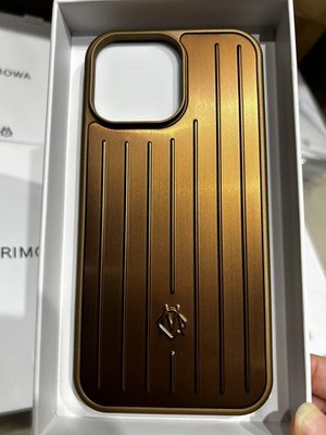RIMOWA iPhone用ケース ゴールド　16PROMAX Rimowa iPhone Case Gold Aluminum For iPhone 16 Pro Max New US | eBay