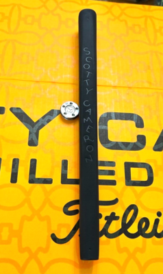 SCOTTY CAMERON CIRCLE T TOUR ONLY BLACK PISTOLERO PUTTER GRIP