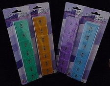 1 NEW LARGE JUMBO Pill Box Case Organizer Medicine Vitamins 7 Day Holder Weekly