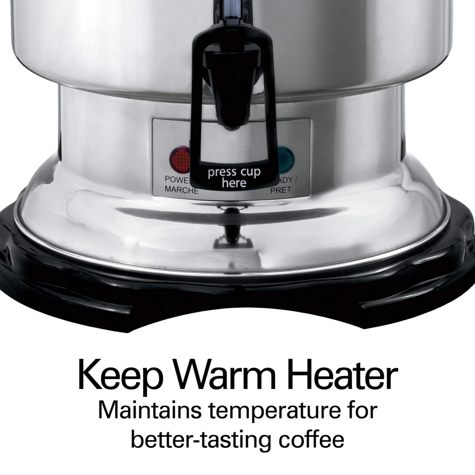 	Hamilton Beach Commercial Coffee Urn & Hot Beverage Dispenser 60 Cup Capacity	 - Image 4 of 4