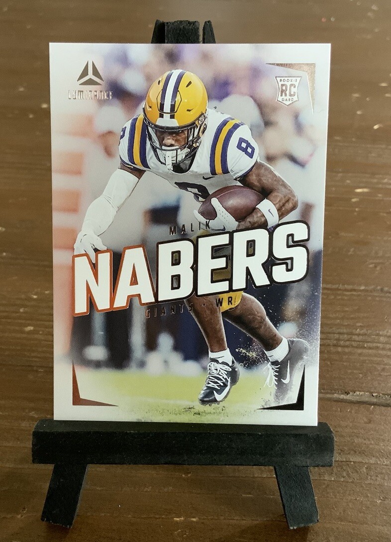 2024 Panini Luminance - Rookies #109 Malik Nabers (RC) New York Giants