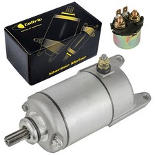 Starter And Relay Solenoid for Kawasaki Bayou...