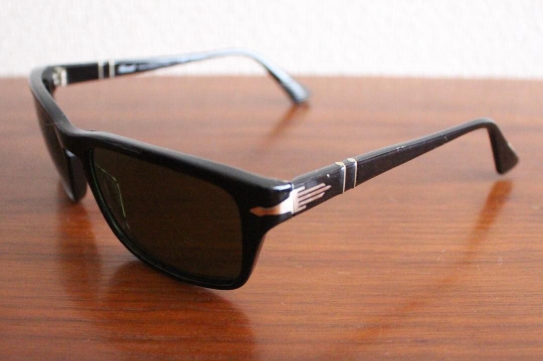 Unused PERSOL Film Noir Edition 3074-S Black Polarized Unused PERSOL Film Noir Edition 3074-S Black Polarized