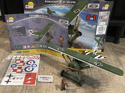 COBI Fokker E.V (D.VIII) #2976A - RARE/RETIRED