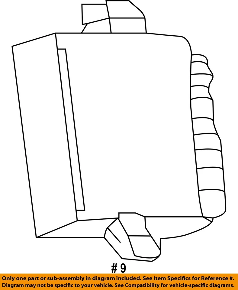 Used Liftgate Control Module fits: 2010 Cadillac Escalade Door LH rear quarter p - Image 4 of 4