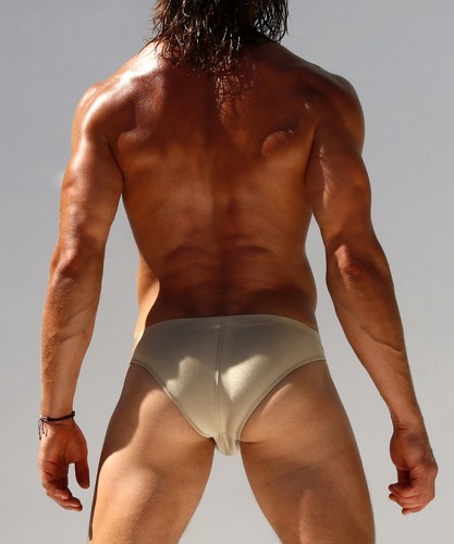 RUFSKIN Swim-Brief 'DICK' Collection D Ring Stretchy Swimwear Gold 49 - 第 3/8 張圖片