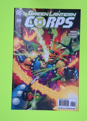 Green Lantern Corps #26 Vol. 2 2008 DC Comics Mid Grade Comic Book L79-86