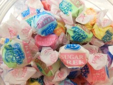 SUGAR FREE ASSORTED SALT WATER Taffy TOWN Candy diabetic keto diet 3 pounds
