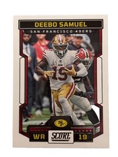 Excellent: 2023 SCORE Deebo Samuel San Francisco 49ers Trading Card