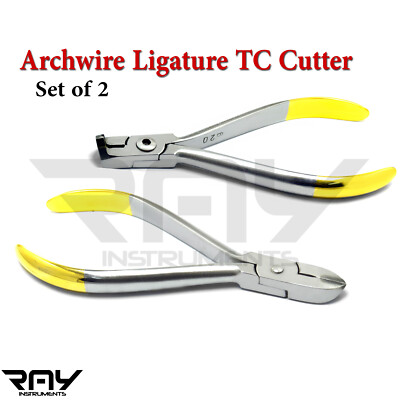 Ortho Ligature Pin Archwire Distal End Cutter Dentist Pliers Wire Bending Loop 