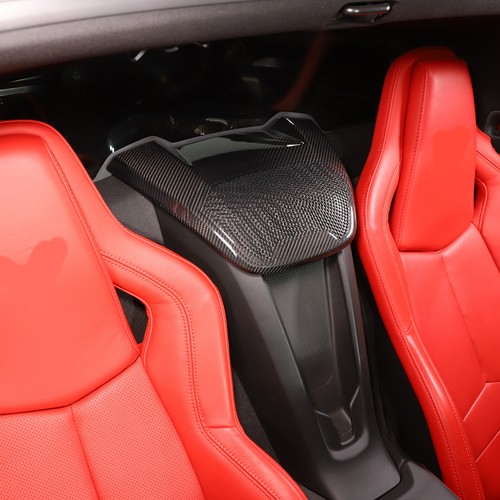 Real Carbon Rear Speaker Cover Trim For Corvette C8 Coupe Z06 Z51 1LT 2020-23 - Picture 18 of 20