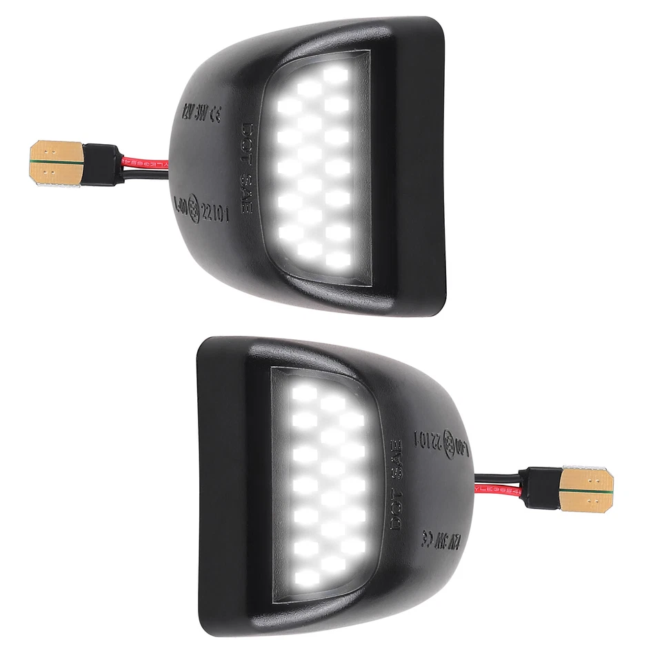 LED License Plate Light for GMC Yukon Sierra 1500 2500 Chevy Tahoe Silverado Foto 4 de 4