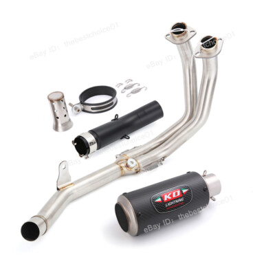 For Honda Rebel 500 CMX500 2020-2025 Full System Exhaust Header Pipe Carbon Pipe