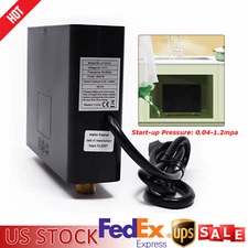 110V Instant Electric Tankless Hot Water Heater Shower Boiler Kitchen Bathroom