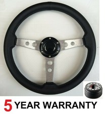 13,7" Lenkrad Und Boss Kit Für VW Transporter Caravelle Bus T2 T25 T3 T4