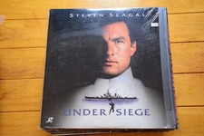 UNDER SIEGE LASERDISC LD WIDESCREEN STEVEN SEAGAL S/1 