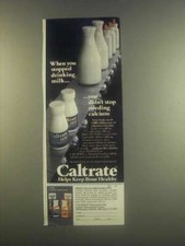 Anuncio Caltrate 600 1985 - Cuando dejaste de beber leche