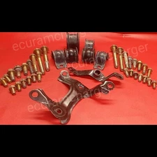 98-02 Honda Accord Subframe Front REAR Crossmember 4cyl & 6cyl BOLTS KIT ONLY