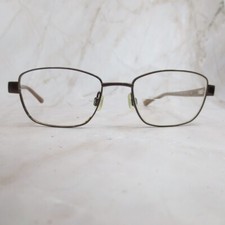 Lenton  Rusby Eyeglasses Frame LR5018 Women Brown Rectangle Full Rim 51-17-135