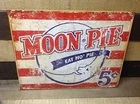 Moon Pie Eat Mo 5 Cents Metal Sign Tin Vintage Garage Bar Decor Old Rustic